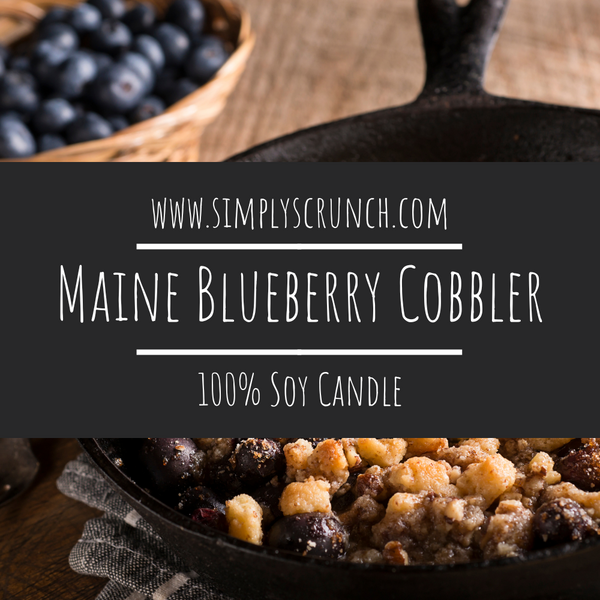 Maine Blueberry Cobbler