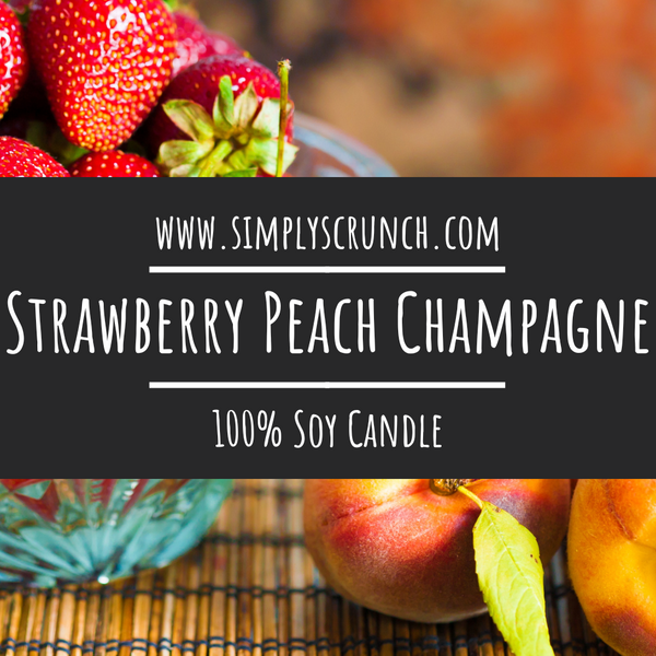 Strawberry Peach Champagne