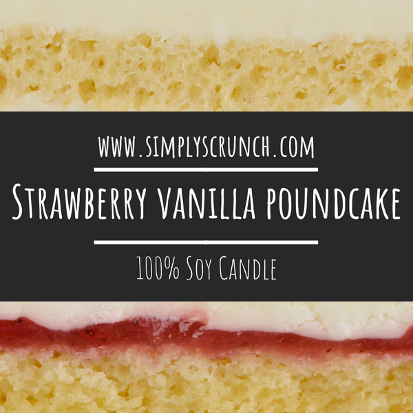 Strawberry Vanilla Pound Cake